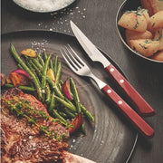 TENEDOR MESA POLYWOOD ROJO TRAMONTINA