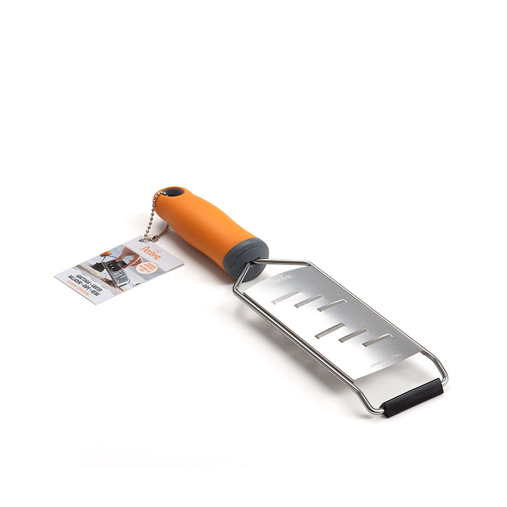 RALLADOR MANUAL CUCHILLA LARGA 6.5 X 31 CM DECORA