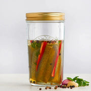 FRASCO CONSERVA BOCA ANCHA 1 LT KILNER