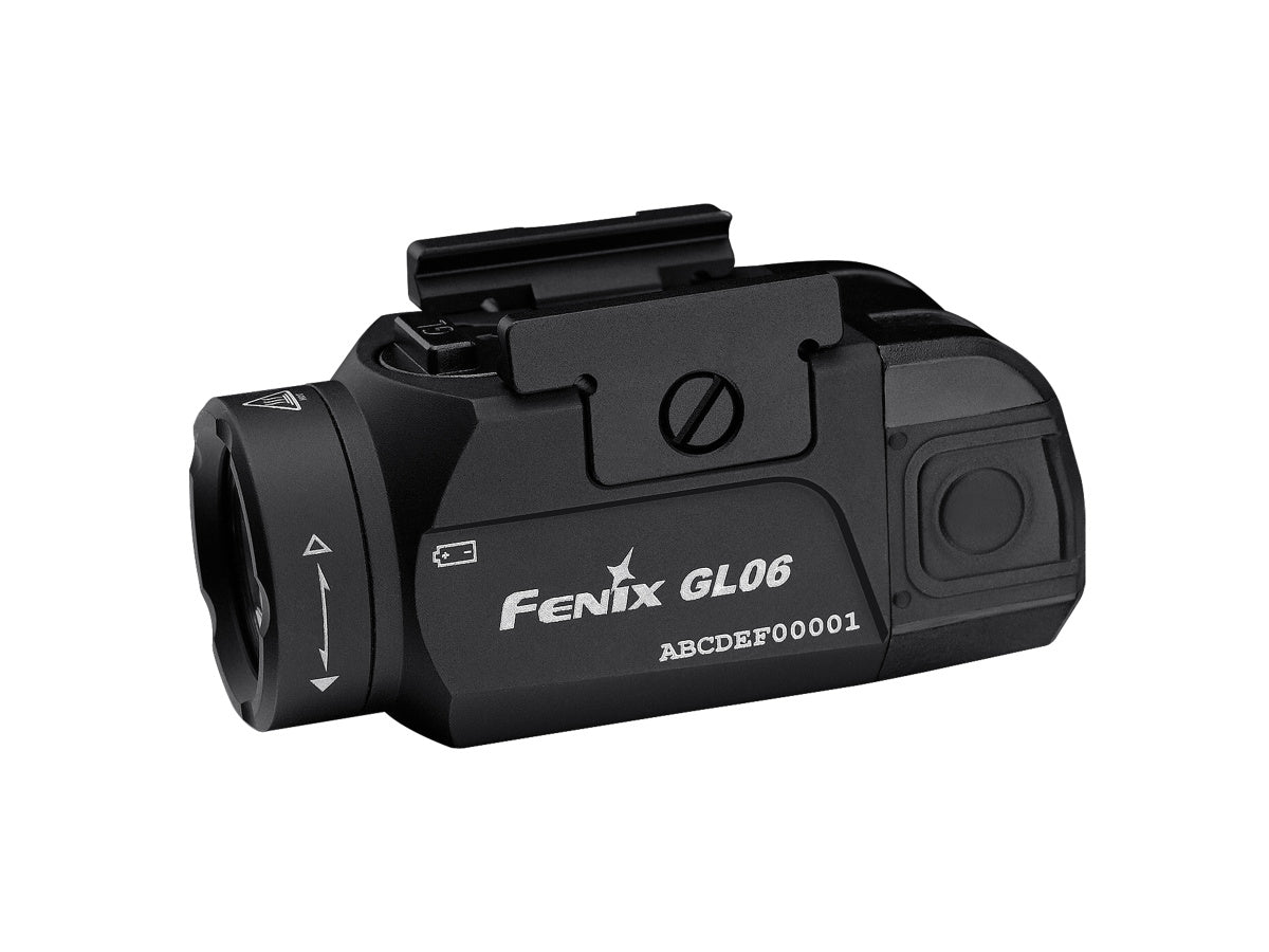 LINTERNA FENIX GL06 NEGRA P/PISTOLA 600lm