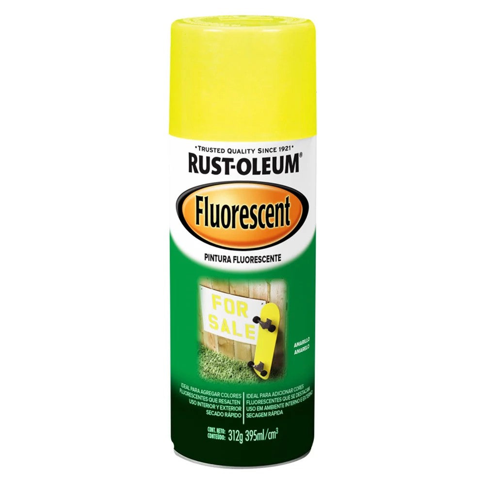 SPRAY FLUORESCENTE AMARILLO 312 G RO