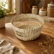 PANERA REDONDA FIBRA NATURAL 18X8 CM