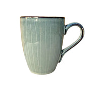 TAZON CERAMICA VERDE LINEAS 350 ML