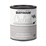 PINTURA TIZADA CHALKED 887 ML GRIS ENVEJECIDO RO