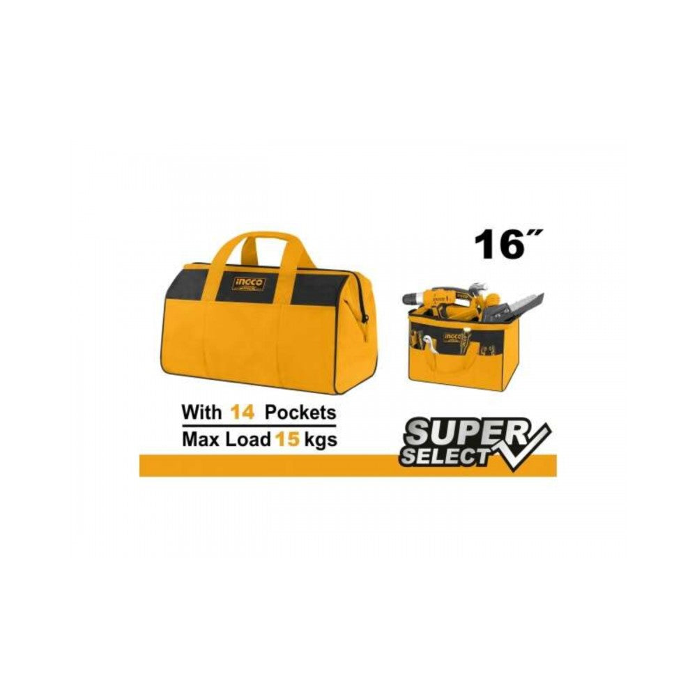 BOLSO HERRAMIENTA INGCO 16" HTBG281628