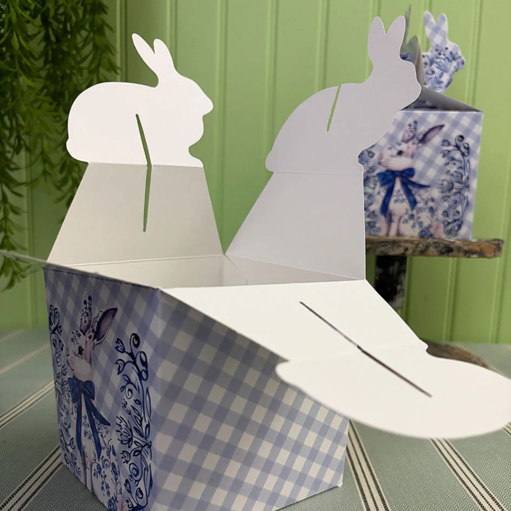 SET 2 CAJAS ACUARELA PASCUA INDIGO DE PAPEL