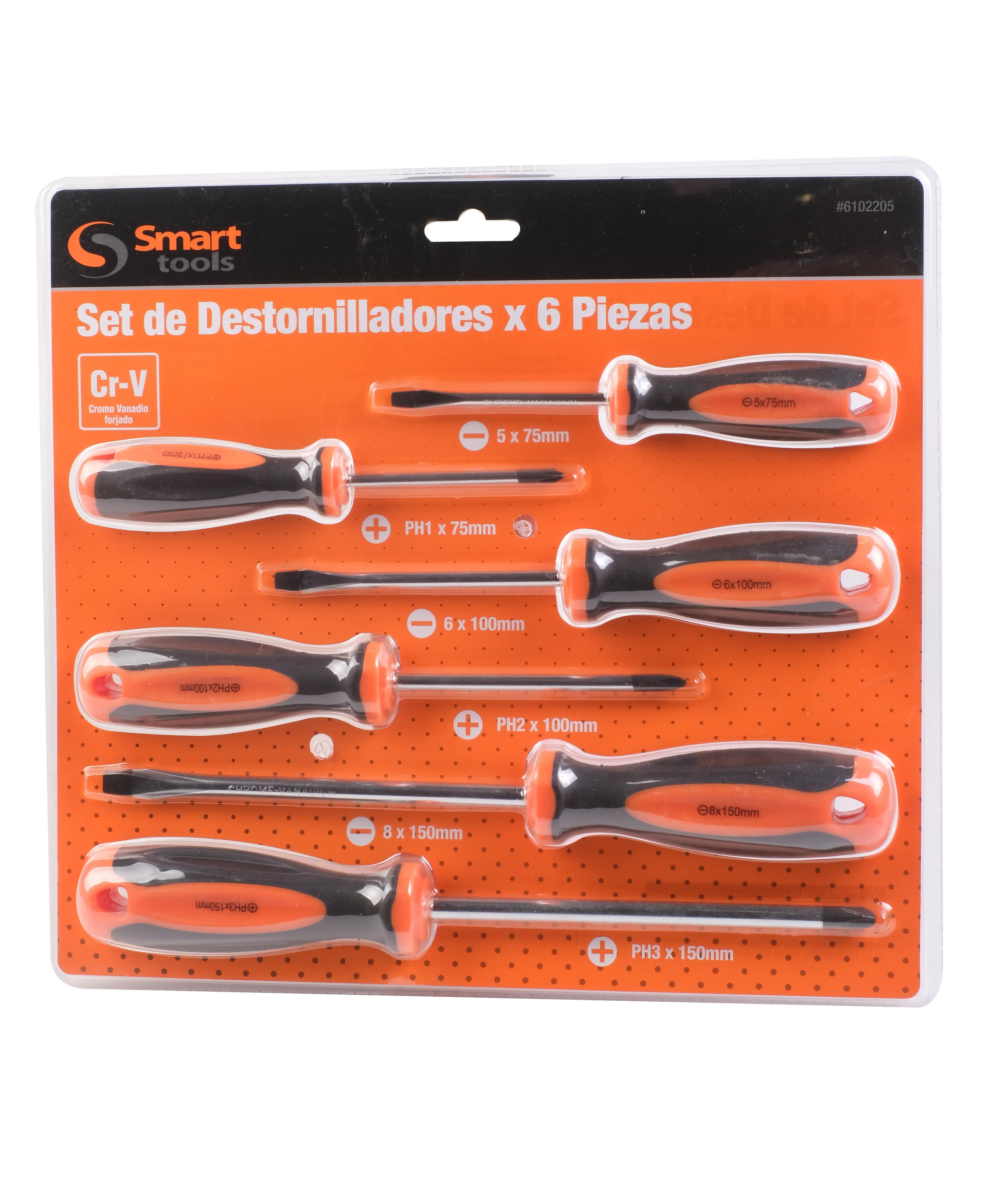 JUEGO DEST. 6 PZAS SMART TOOLS # 6102205