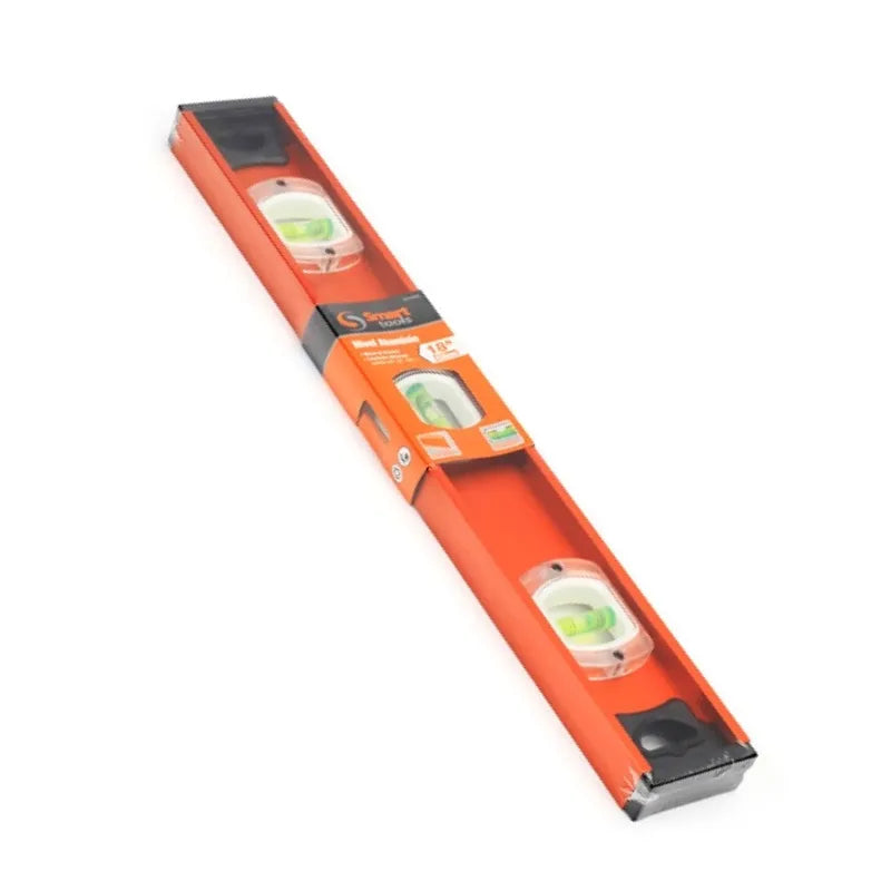 NIVEL ALUMINIO 3 AGUAS DE 18" HEAVY DUTY