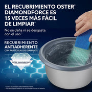 ARROCERA 7 TAZAS CON DIAMOND FORCE OSTER