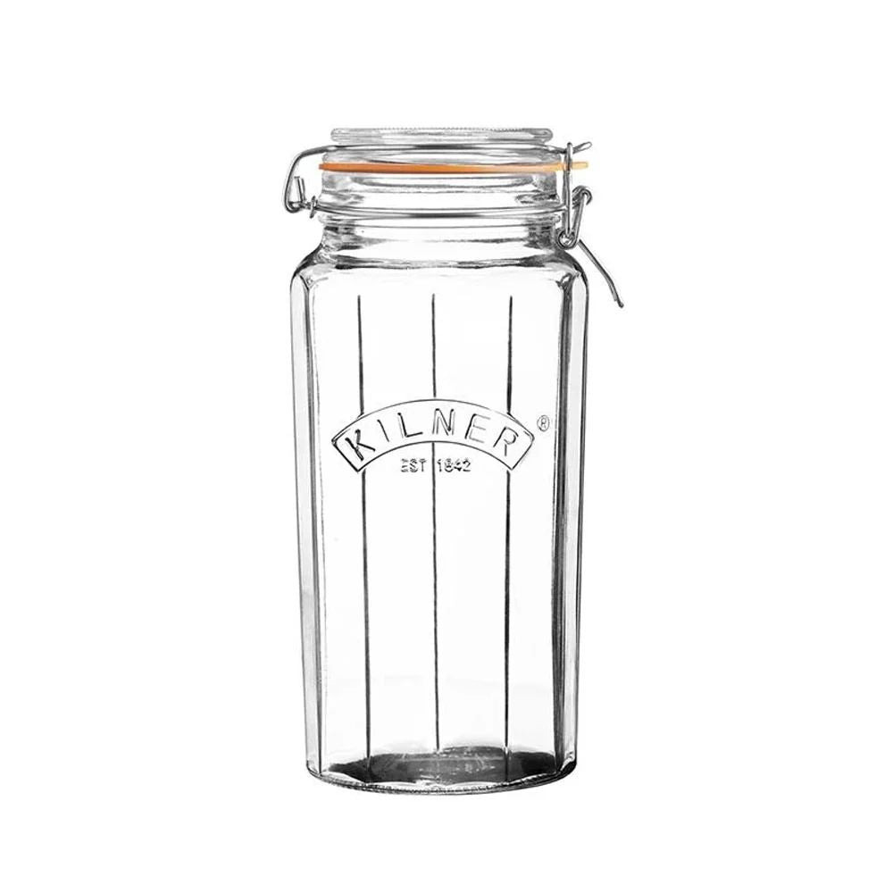 FRASCO FACETEADO CIERRE CLIP 1.8 LT KILNER