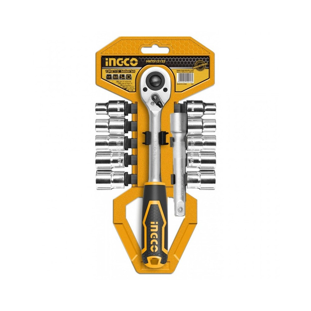 JUEGO DADOS []1/2" INGCO 10-24 MM HKTS12122