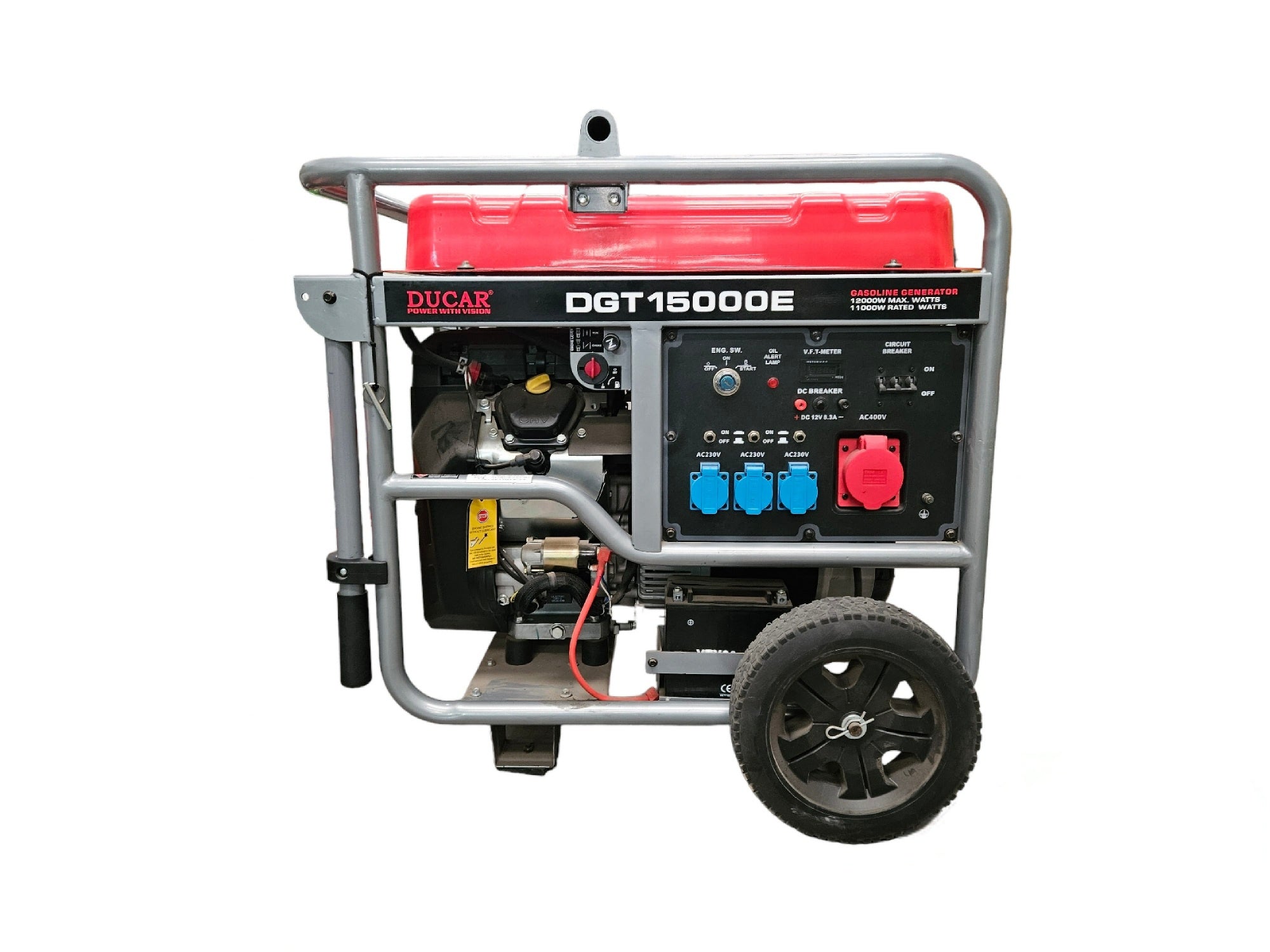 GENERADOR BENCINERO DUCAR 11KV DGT15000E 220/380V