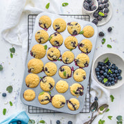 MOLDE 24 MINI MUFFINS ACERO ANTIADHERENTE DECORA