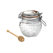 FRASCO PARA MIEL 400 ML CON CUCHARA KILNER
