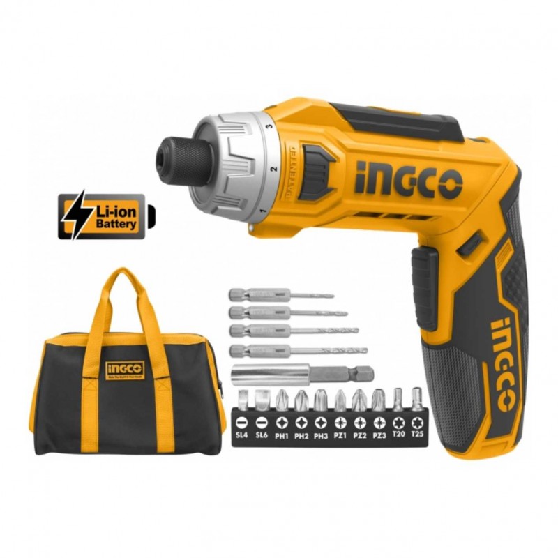 ATORNILLADOR INGCO 8V 17 ACC CSDLI0802***