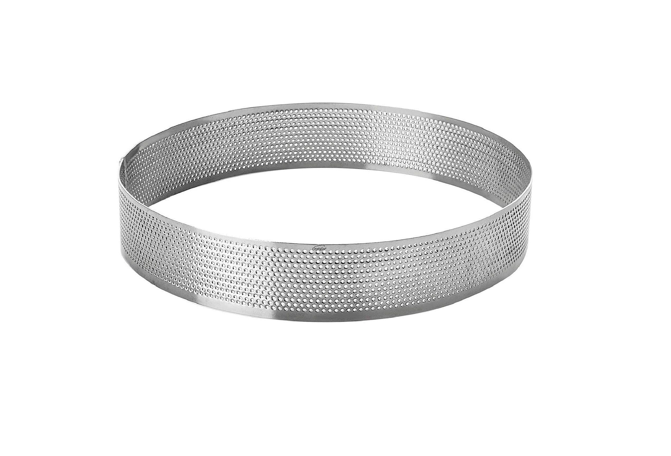 MOLDE ARO MICROPERFORADO INOX 10 X 2 H CM DECORA