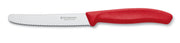 CUCHILLO VERDURA DENTADO ROJO PR VICTORINOX