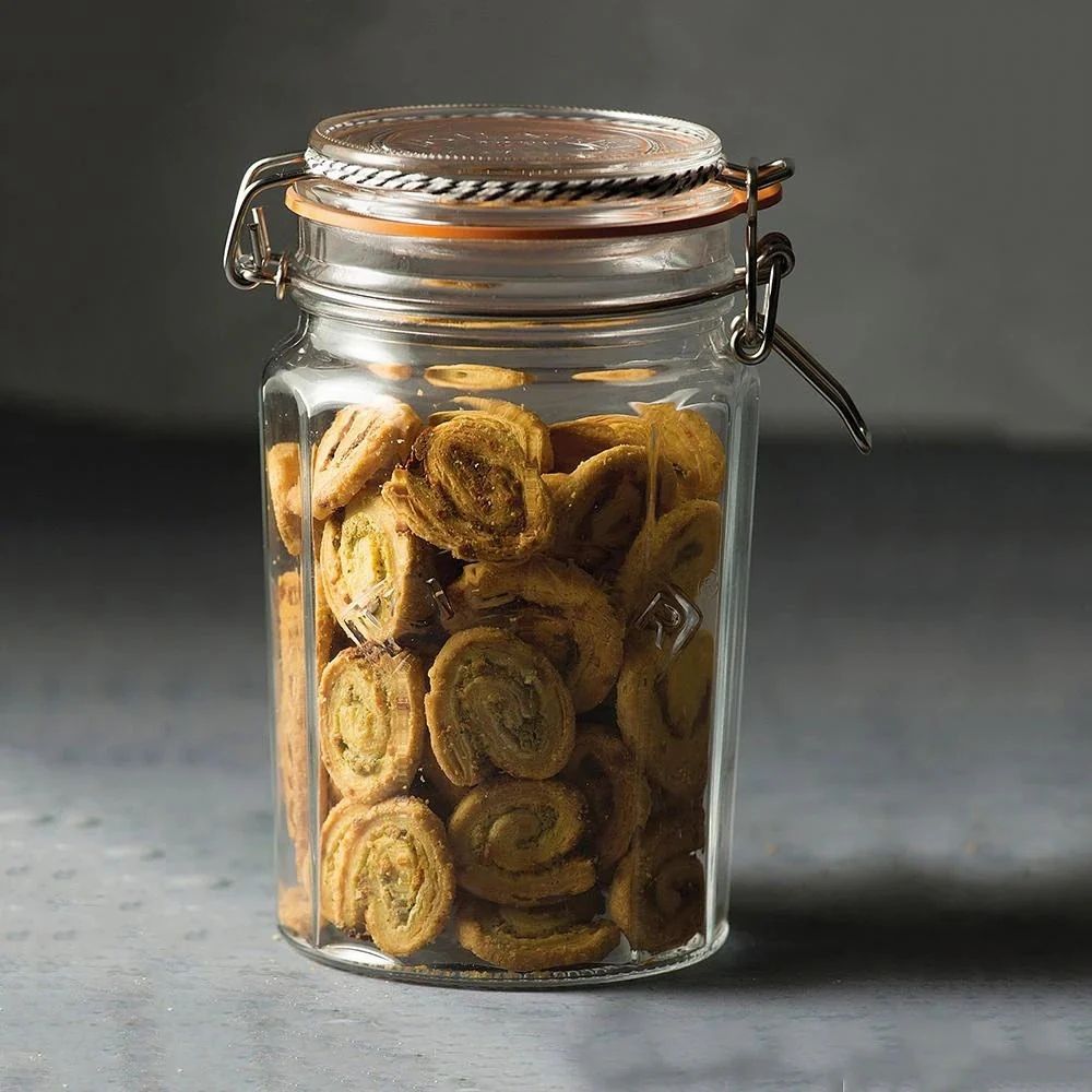 FRASCO FACETEADO CIERRE CLIP 0.95 LT KILNER