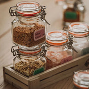 SET 6 FRASCOS ESPECIAS 70 ML KILNER