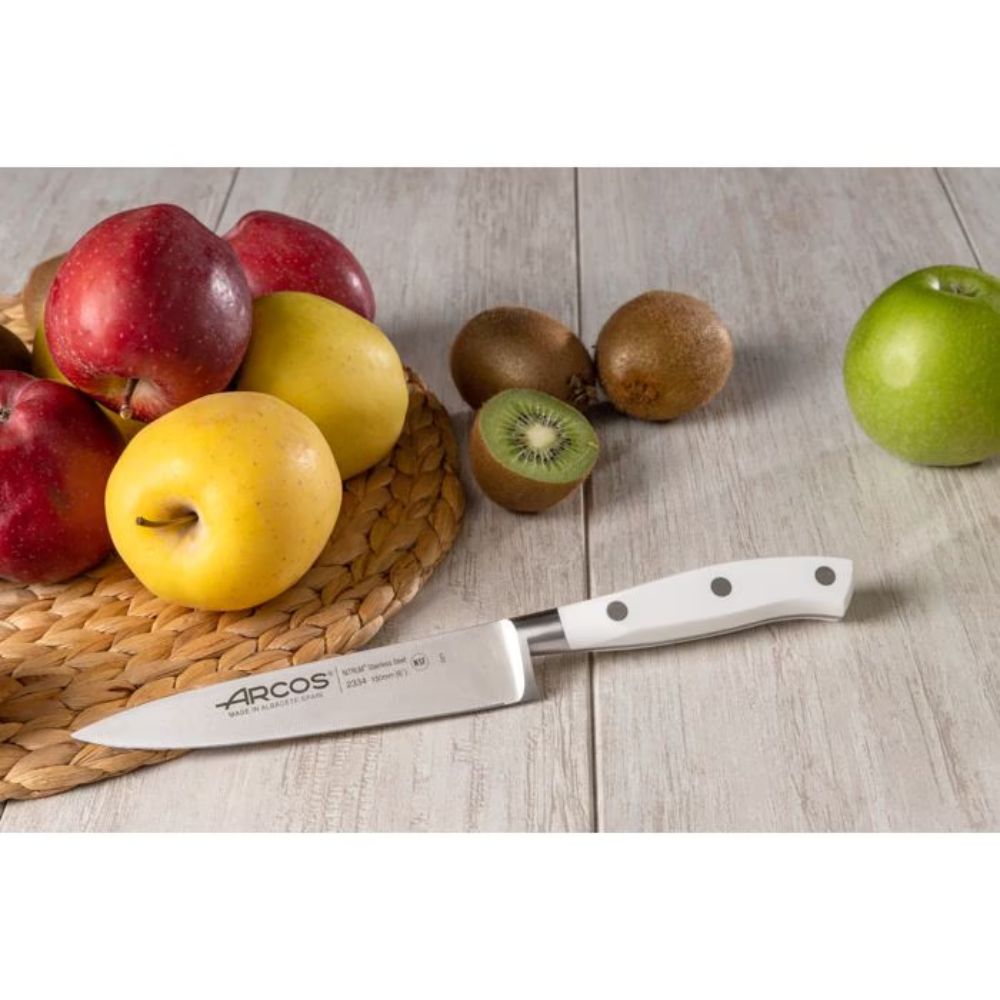 CUCHILLO COCINERO 15 CM RIVIERA BLANCO ARCOS