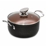 CACEROLA CERAMICA 26 CM 4.5 LTS COBRE