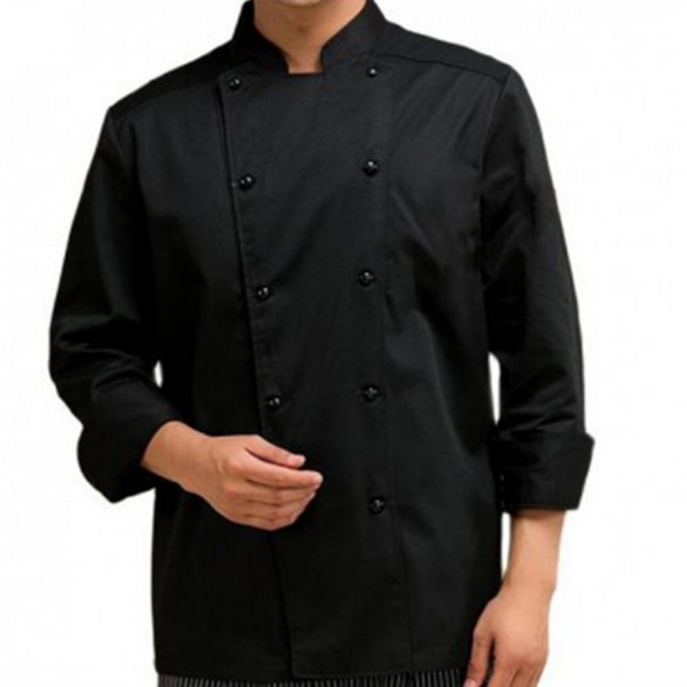 CHAQUETA CHEF NEGRA UNISEX TALLA M W&amp;L