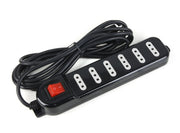 ALARGADOR 3 MT NEGRO 6 POSIC. 10A MACROTEL