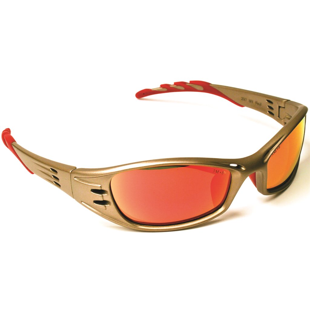 LENTE SEGURIDAD 3M 11640-10 ROJO ESPEJADO