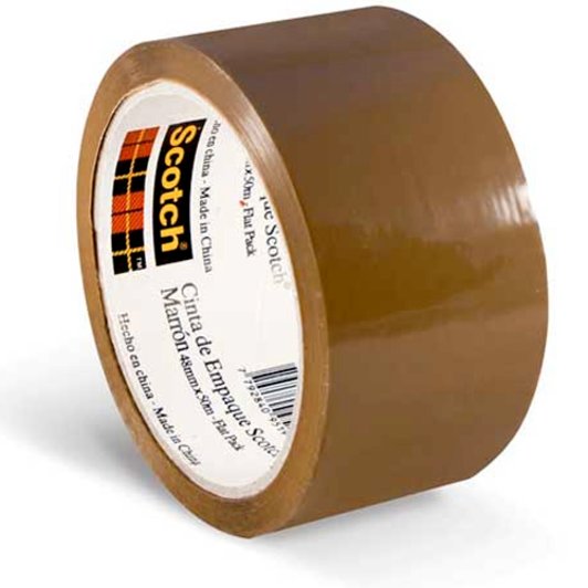 CINTA EMBALAJE 3M # 301 CAFE 48 X 40 YDS