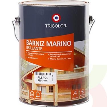 BARNIZ MARINO TRICOLORMAR ALERCE LITRO TRICOLOR