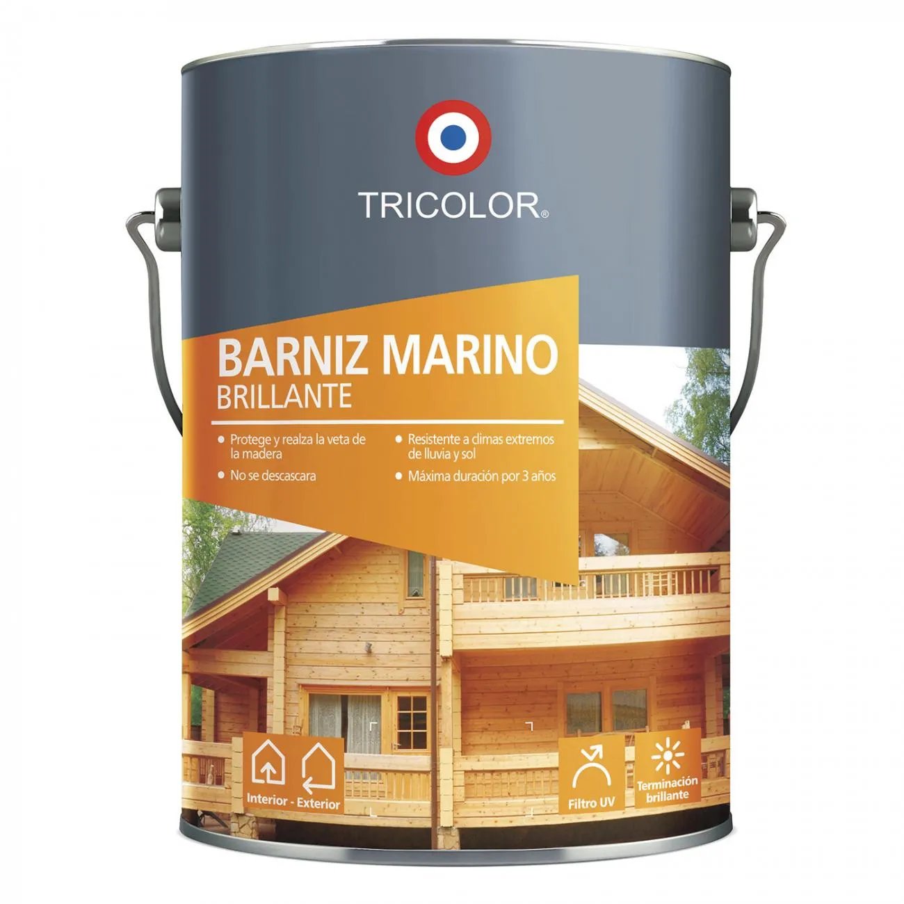 BARNIZ MARINO TRICOLORMAR NOGAL LITRO TRICOLOR