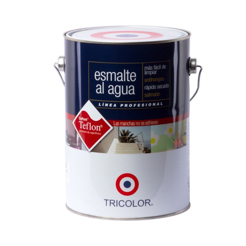 ESMALTE AL AGUA BLANCO PERFECTO GALON TRICOLOR