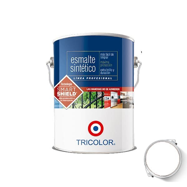 ESMALTE SINTETICO PROFESIONAL BLANCO LITRO TRICOLOR