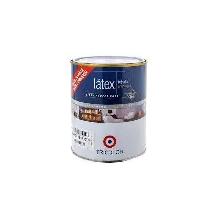 LATEX PROFESIONAL BLANCO PERFECTO LITRO TRICOLOR