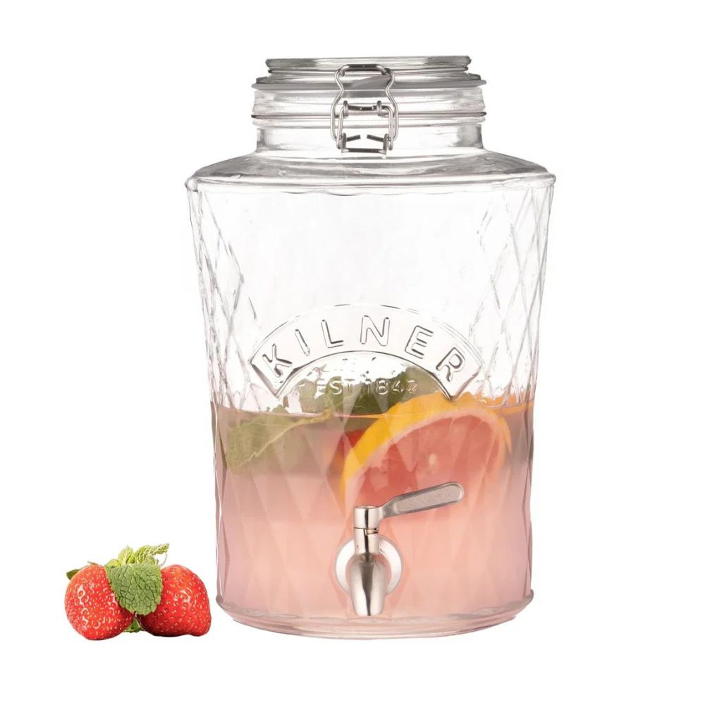 DISPENSADOR CON LLAVE DIAMOND CIERRE CLIP 5LTS KILNER