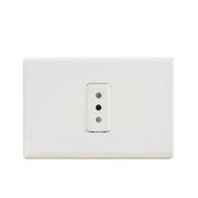 TOMA CORRIENTE SIMPLE 2P+T 10A BLANCO CASTILLO