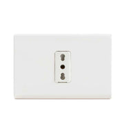 TOMA CORRIENTE SIMPLE 2P+T 10/16A BLANCO CASTILLO