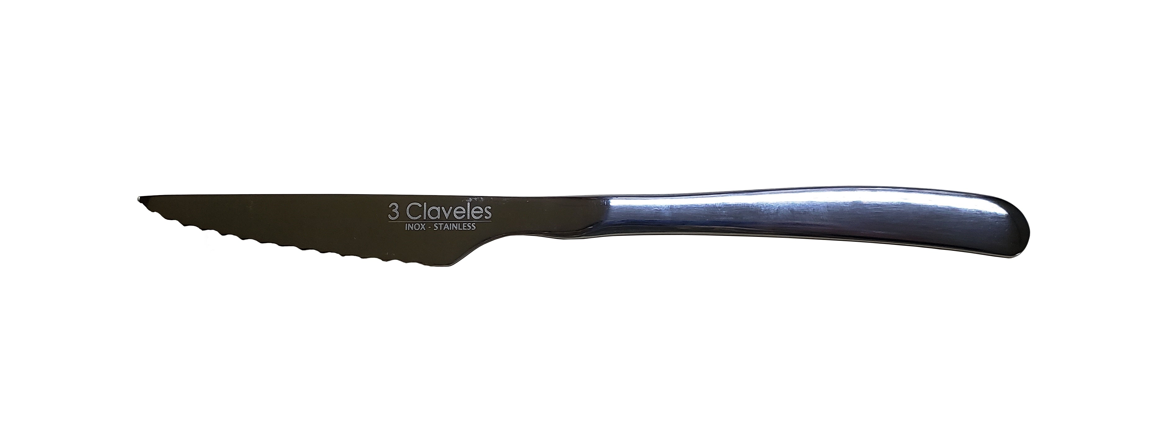 CUCHILLO CHULETERO 11 CM REF 1515 3 CLAVELES