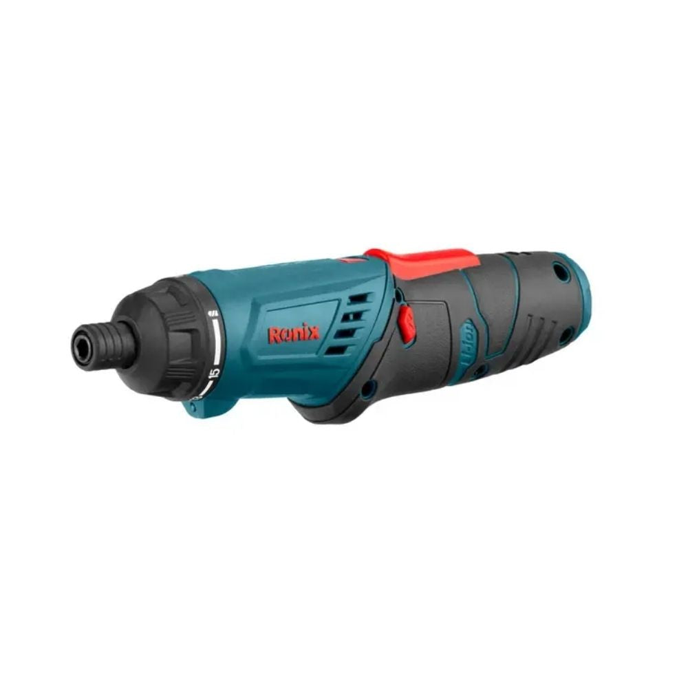 ATORNILLADOR RONIX 3.6V  1.5 AH + 40 ACCESORIOS # 8530