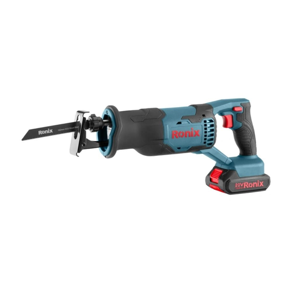 SIERRA SABLE 20V RONIX 8621  1 BAT 1Ah + CARGADOR