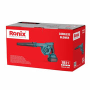 SOPLADOR AIRE 20V RONIX 8611  1 BAT 2AH + CARGADOR