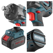 LLAVE IMPACTO []3/4 RONIX 8927-40V  1350NM  2 BAT+CARG