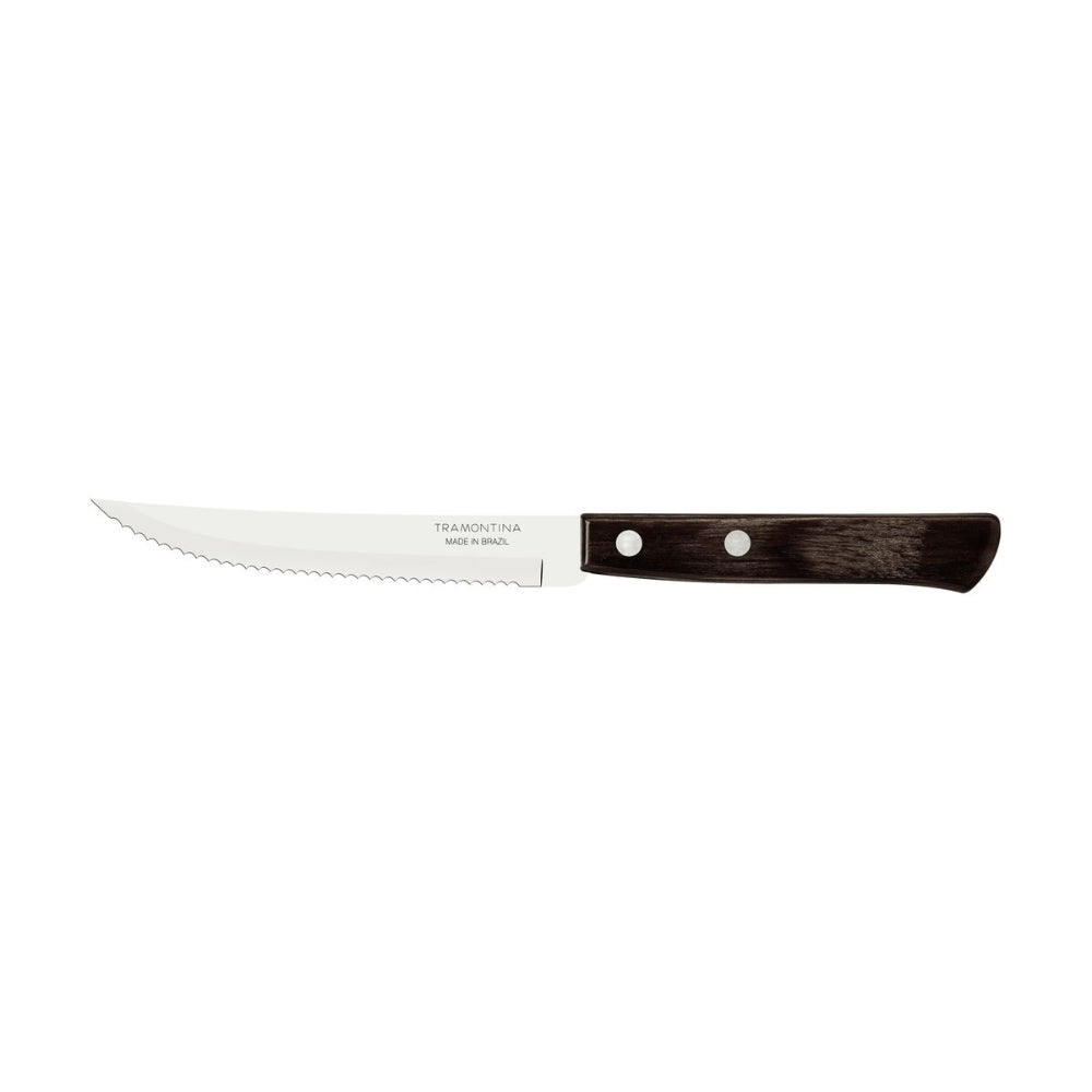 CUCHILLO ASADO 5" POLYWOOD CASTAÑO TRAMONTINA