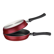 SARTEN TORTILLA DOBLE 20 CM ROJO STARFLON MAX TRAMONTINA