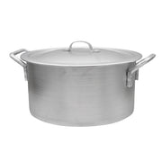 CACEROLA ALUMINIO HOTEL 38X22 CM 22 LTS SEVEN