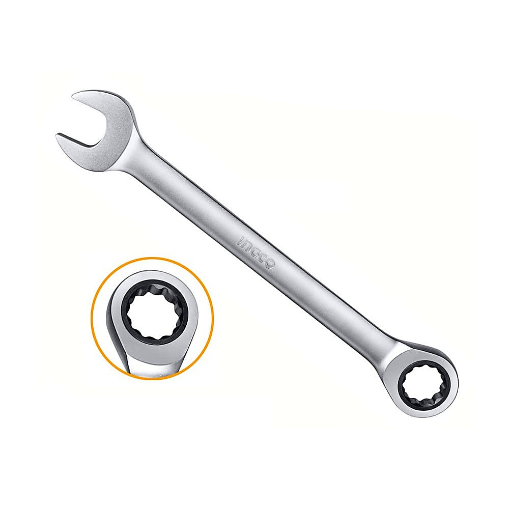 LLAVE PUNTA CORONA C/CHICHARRA 13 MM INGCO HCSPAR131