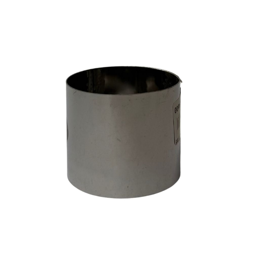 FORMADOR DE PLATO REDONDO 6X5 CM INOX