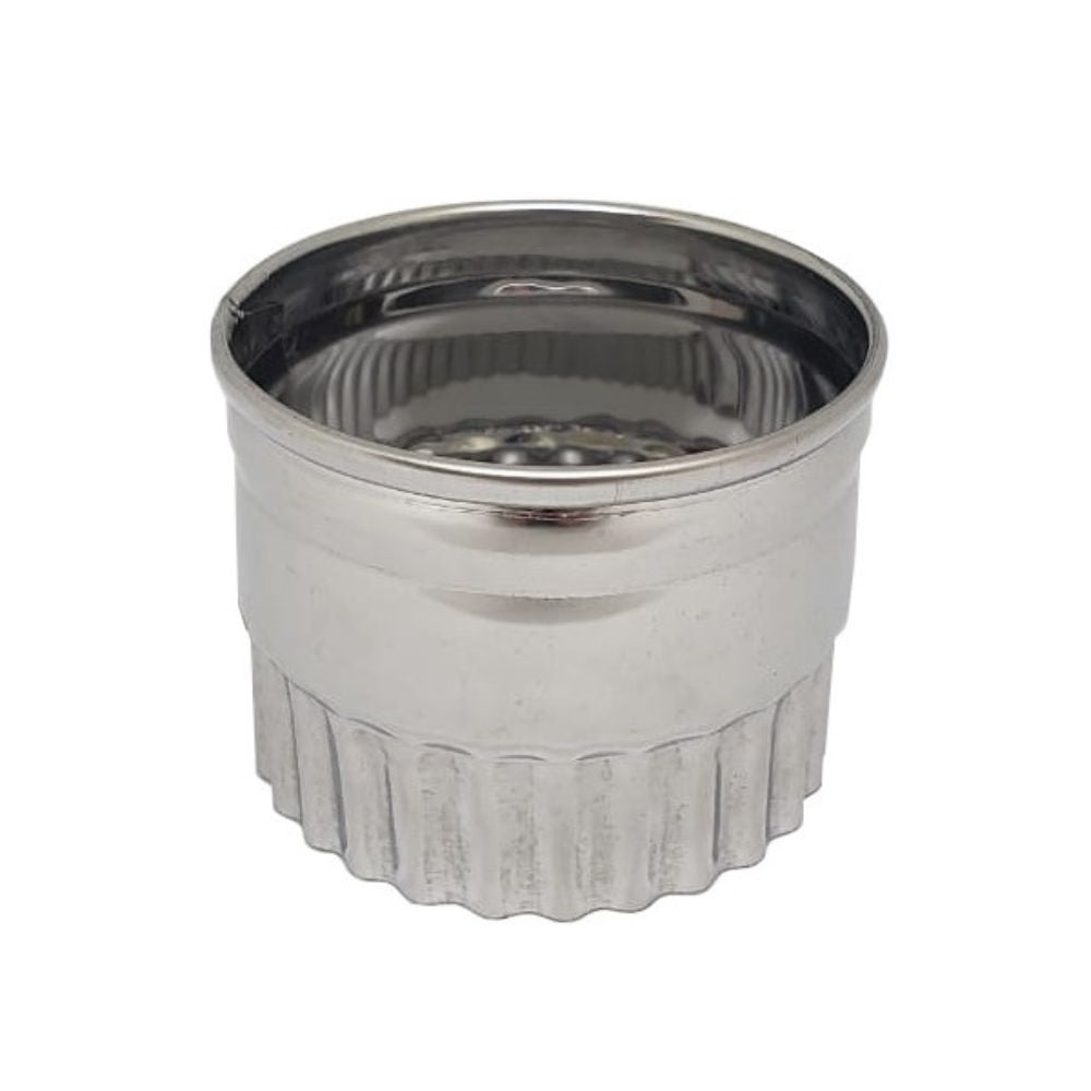 CORTA MASA RIZADO 8 CM INOX