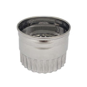 CORTA MASA RIZADO 8 CM INOX