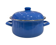 CACEROLA ENLOZADA 22 CM AZULINA CONDOR